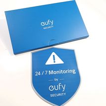 Eufy Security Cameras STICKER 24/7 Monitoring shield Genuine Original Un... - $12.00