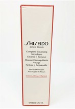 SHISEIDO Ginza Tokyo Complete Cleansing Microfoam 6oz Cleanse + Remove New - $26.46