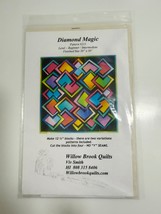 Diamond Magic Pattern Willow Brook Quilts - $5.93