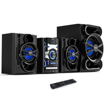 Pyle Wireless Bluetooth Stereo Shelf System - 800w CD &amp; DVD Player for H... - £385.70 GBP