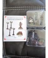 Liberty Falls Miniature Accessory Sets AH50 Americana Collection Lamp Si... - £9.71 GBP
