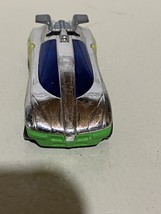 OCTANIUM  HOT WHEELS 1/64 GREEN &amp; CHROME LOOSE  AREA 51 - $4.00