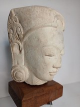Majapahit carved Tuff stone Head - £770.16 GBP