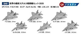 Pit Road 1/700 Skywave Series Worlds Newest Stealth Fighter Set 2020 from Japan - £25.82 GBP