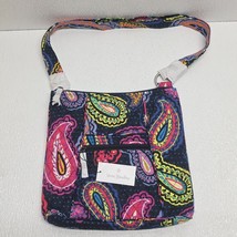 Vera Bradley Twilight Paisley Hipster Zip Shoulder Bag Purse NWT Multico... - $27.53