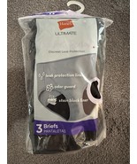 Hanes Women&#39;s 3-Pack Seamless Light Leak Resistant Period Brief Underwea... - $19.79