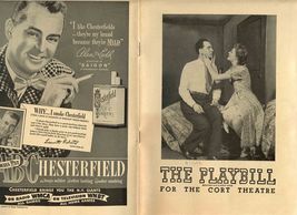 Playbill The Respectful Prostitute &amp; The Happy Journey Cort Theatre 1948 - $3.96