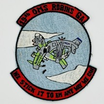 Vtg 19th Organizational Maintenance Squadron Air Force USAF 6&quot; Patch Funny RARE - £103.15 GBP
