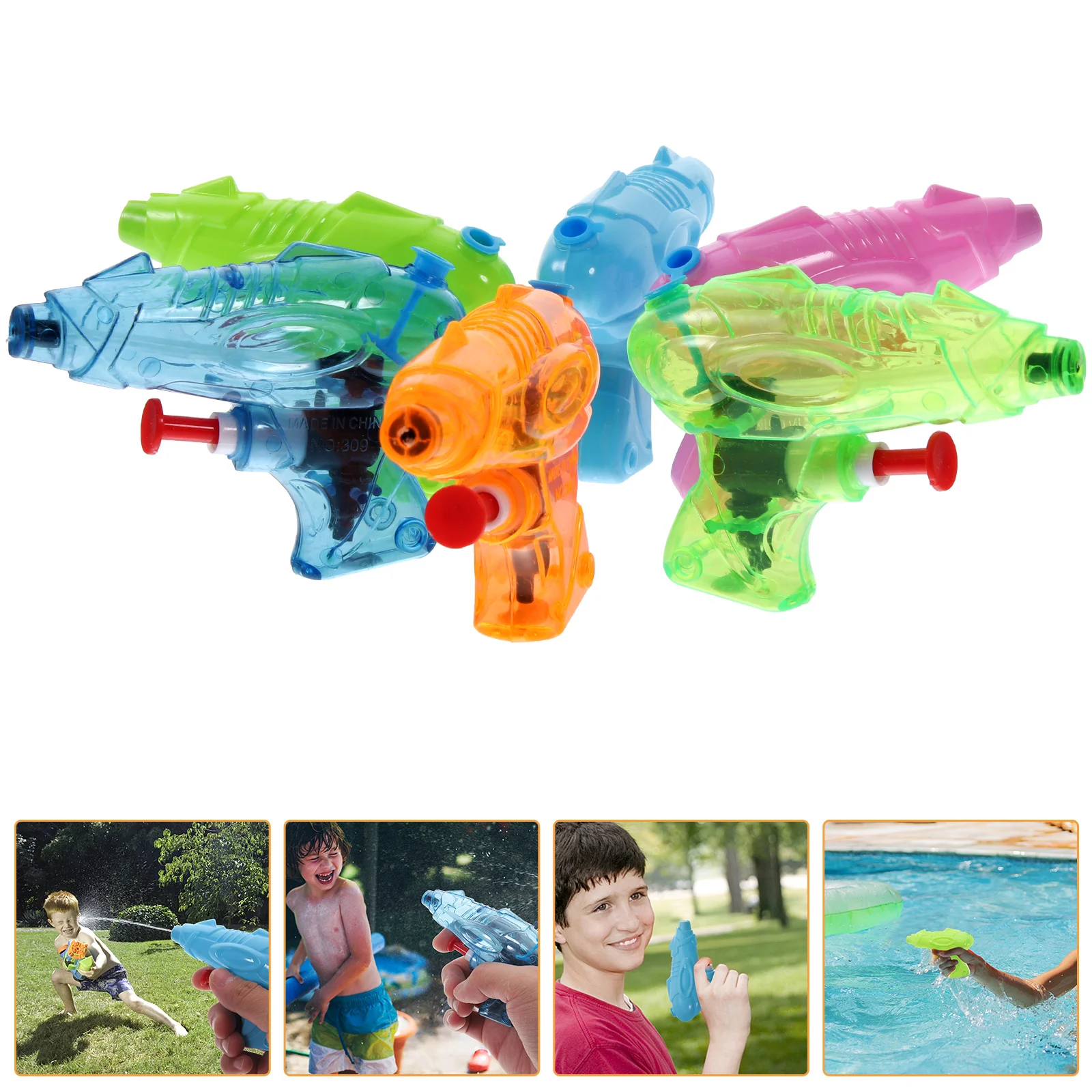 Mini Water Guns Shooter Toy Summer Swimming Pool Toy Pool Beach Spray To... - $14.23