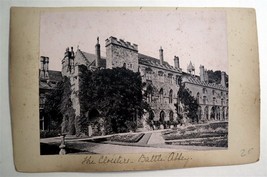 Original ca1880 Sepia Toned Albumen Photograph Battle Abbey Cloisters  - £18.34 GBP