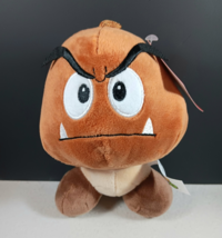 Super Mario Goomba Plush - Good Stuff Basic Fun Inc Nintendo 6&quot; Doll NEW - $276.83 MXN