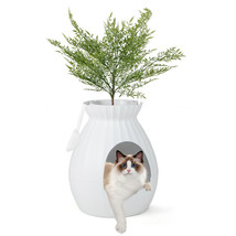 Smart Plant Cat Litter Box with Electronic Odor Removal and Sterilization(D0102H - £104.47 GBP