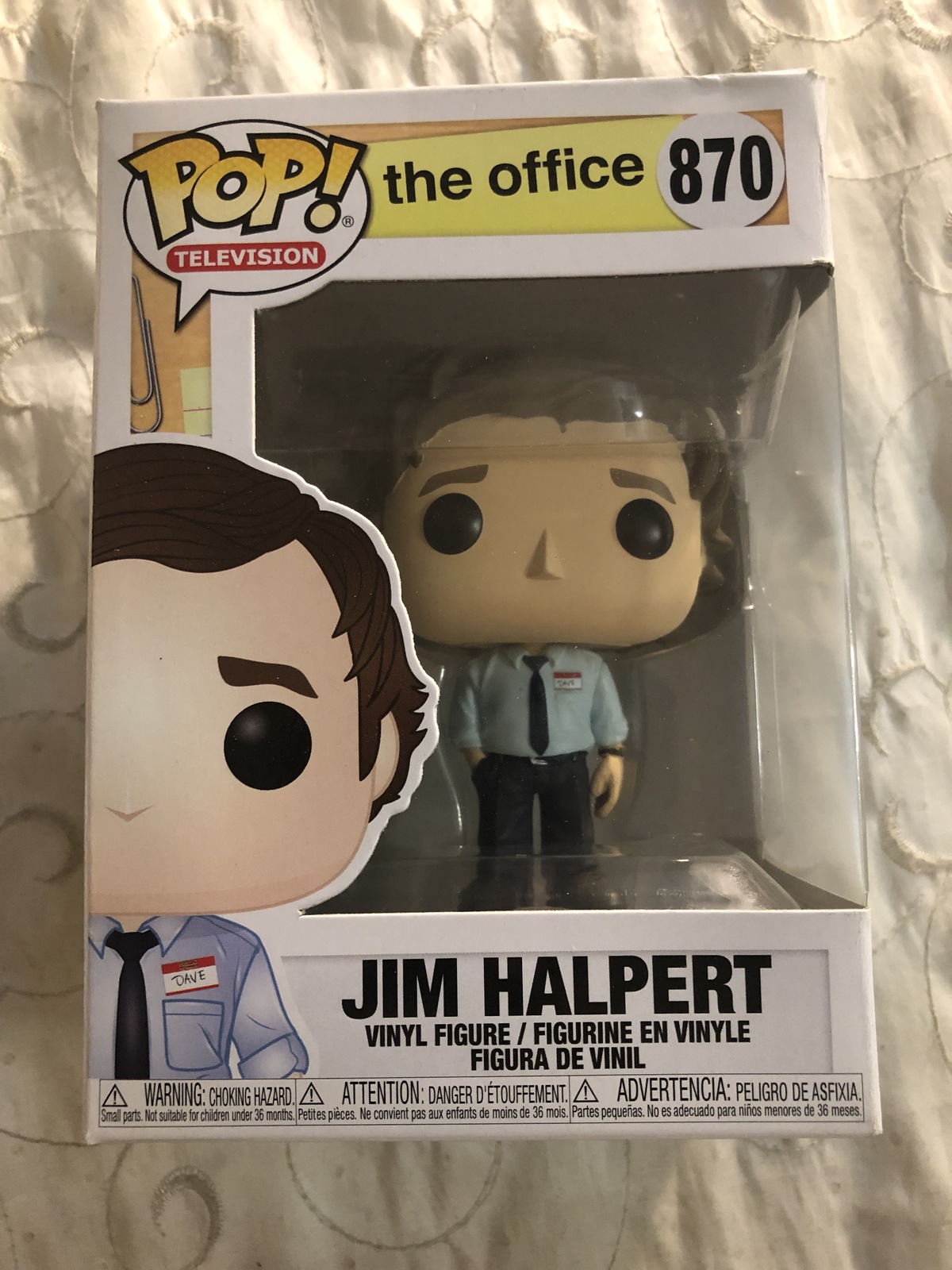 Funko Pop! Television The Office Jim Halpert 870 - $9.95