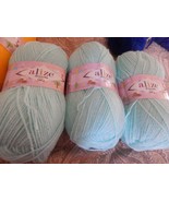 LOT 3 BEBE  ALIZA SEKERIM YARN 100G COLOR 19 - $33.85 CAD