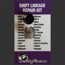 Chrysler Lebaron Transmission Shift Cable Repair Kit w/bushing Easy Install - £19.60 GBP