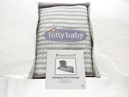 2007 American Girl Bitty Baby Changing Pad & Storage Cube NEW In Box Pleasant Co - $49.48