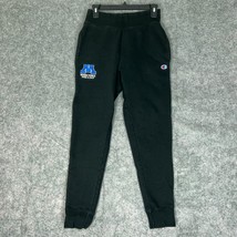 Champion Mens Sweatpants Small Black Jogger Reverse Weave Logo Drawstrin... - £19.15 GBP