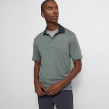 Theory Men&#39;s Kayser Polo Shirt In Anemone Modal Jersey Balsam Multi-XL - £39.35 GBP