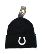 New NWT Indianapolis Colts &#39;47 Brand Haymaker Logo Cuffed Knit Beanie Hat - £19.43 GBP