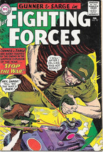 Our Fighting Forces Comic Book #90 Gunner and Sarge, DC Comics 1965 VERY... - $15.44