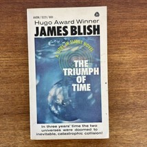 James Blish - THE TRIUMPH OF TIME - Avon 1966 3rd printing paperback - £15.81 GBP