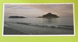 1997 St. Michael&#39;s Mount Post Card With Stamps - $2.80