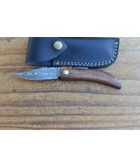 damascus 100% handmade beautiful folding knife From The Eagle Collection... - $41.66 CAD