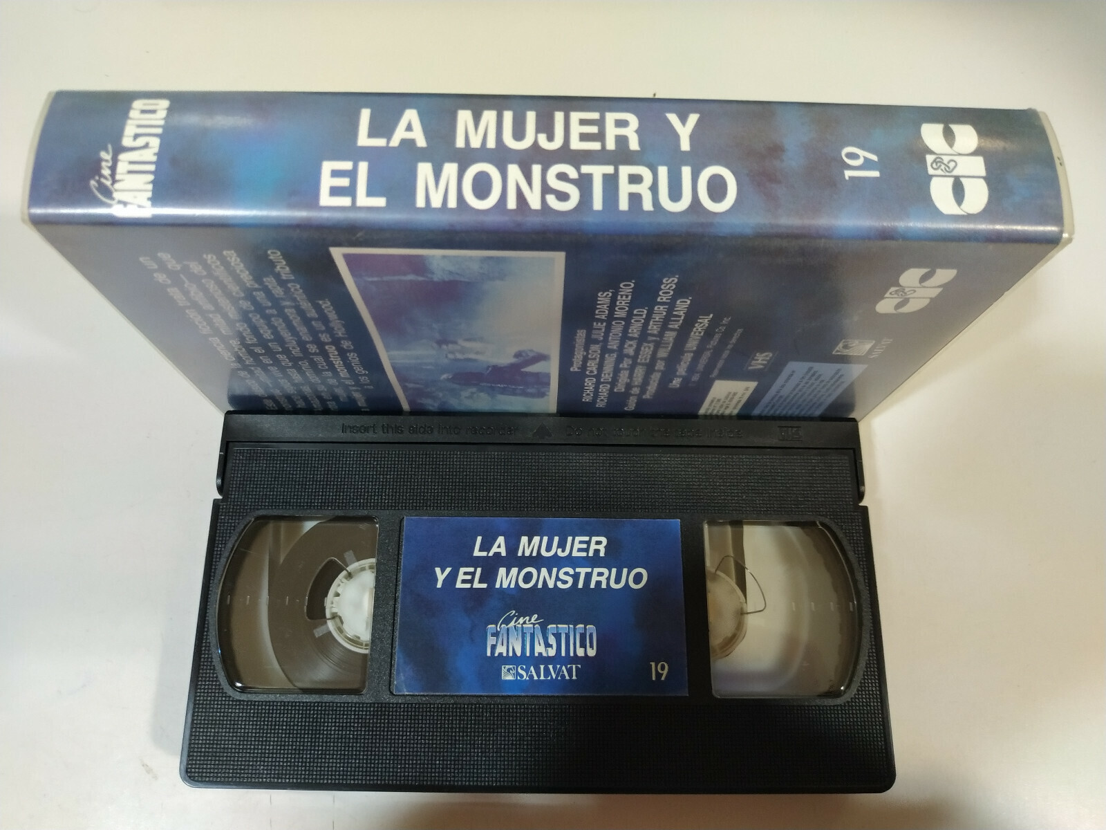 La Donna E Il Mostro Jack Arnold Terrore - VHS Cinta Tape Spagnolo 3T Item image 4