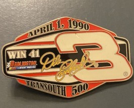 VTG Dale Earnhardt Win 41 Transouth 500 1990 Commemorative Lapel Pin - £10.33 GBP