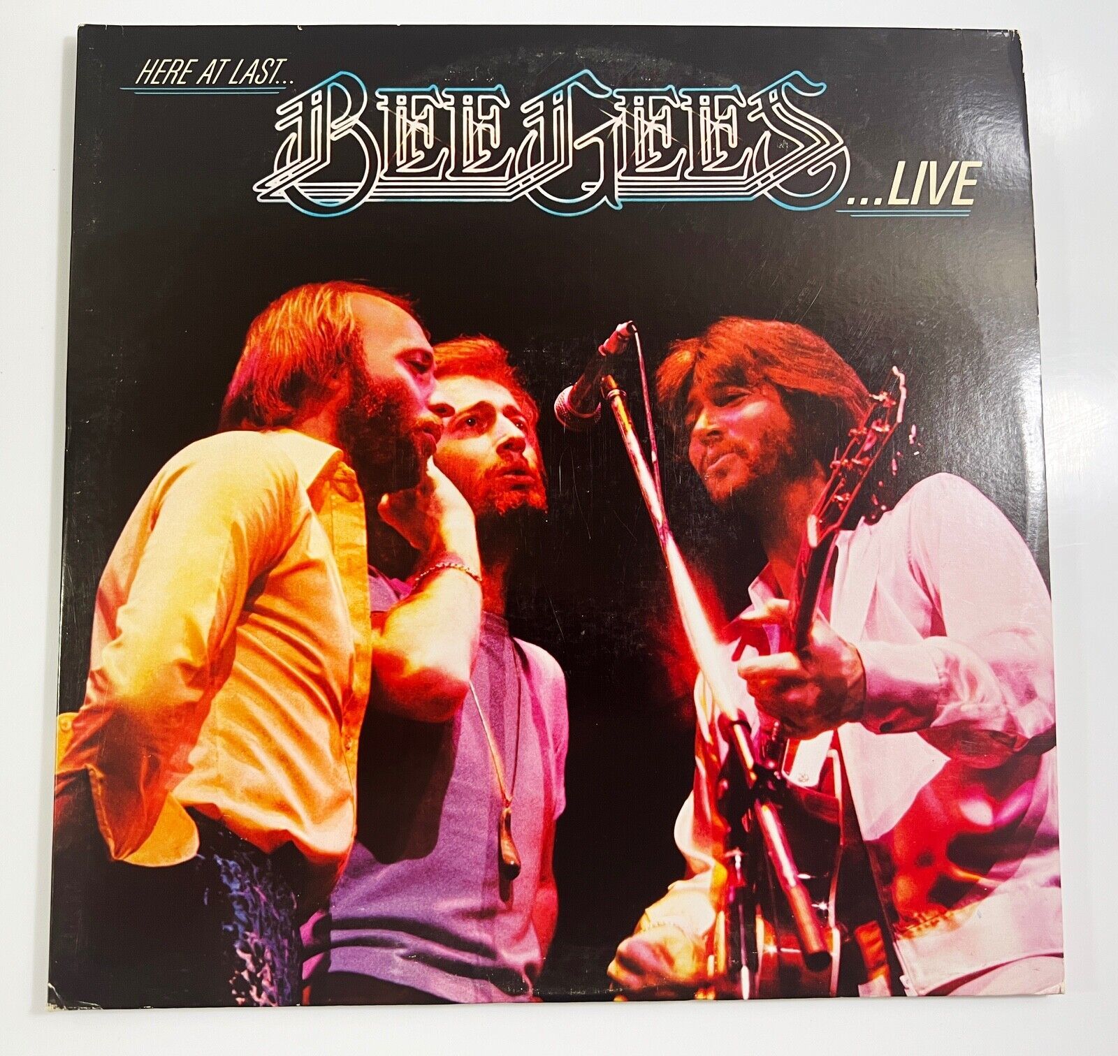 BEE GEES - HERE AT LAST BEE GEES LIVE - RSO RECORDS DOUBLE LP - $11.87