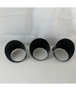 3pc Pontiac 1969-1972 GP Black Plastic w Silver Gauge Cluster Plastic Be... - $106.34 CAD