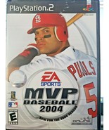 Playstation 2 Games Lot Of 1 MLB The Show 10 &amp; MVP Baseball 2004 w Instr... - £3.17 GBP