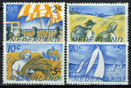 Netherlands B194//B198 MNH Sailing Agriculture Camping Zayix Stamps 0225... - $4.82