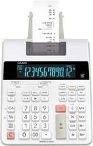 Casio HR-300RC Printing Calculator with Backlit LCD Display,White,Mini-Desktop - £49.76 GBP