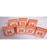 Individual WHATABURGER Restaurant Table Tent Numbers - Modern Matte - £7.78 GBP+