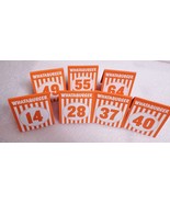 Individual WHATABURGER Restaurant Table Tent Numbers - Modern Matte - $9.90+