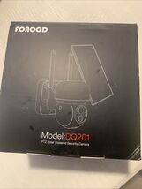 FOAOOD - PTZ Solar Powered Security Camera - Model: DQ201 - $38.22