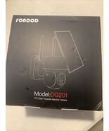 FOAOOD - PTZ Solar Powered Security Camera - Model: DQ201 - $709.42 MXN