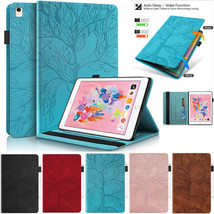 For iPad 5/6/7/8th Gen Air Mini  Magnetic Leather Wallet FLIP Case Cover - £51.31 GBP