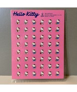 Vintage Sanrio 1989 Hello Kitty Stickers Pink Sheet - $24.99