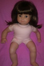 Pleasant Company American Girl Bitty Baby Doll Brown Hair Brown Eyes - £34.07 GBP