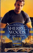 A Vow to Love (Men in Uniform) by Sherryl Woods / 1994 Romance Paperback - £0.90 GBP