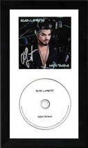 Adam Lambert signed 2023 High Drama 4.75x4.75 Art Card w/ Album Hard Cover Bookl - £117.16 GBP