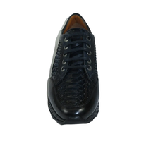 Men's GENIO Turkey Genuine Snake Leather Shoes 120197327 Dark Blue image 3