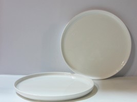 NEW Mikasa ALYSSA Set of 2 Dinner Plates Bone China White - £22.01 GBP