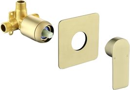 Shower Valves Wall Mount Shower Faucet Rough-In Valve Bathroom Trim Kit ... - $42.99