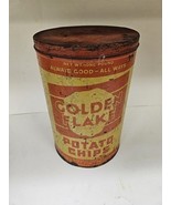 Golden Flake Potato Chips Tin- Birmingham, Alabama - $736.44 MXN