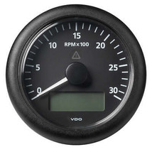 Veratron 3-3/8&quot; (85MM) ViewLine Tachometer w/Multi-Function Display - 0 to 3000 - £127.34 GBP