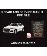Audi Q5 2017-2025 Repair Manual, Guide, WorkShop Book - $19.00