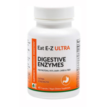 Dynamic Enzymes Eat E-Z Ultra Digestive Enzymes, 45 Capsules - $19.78